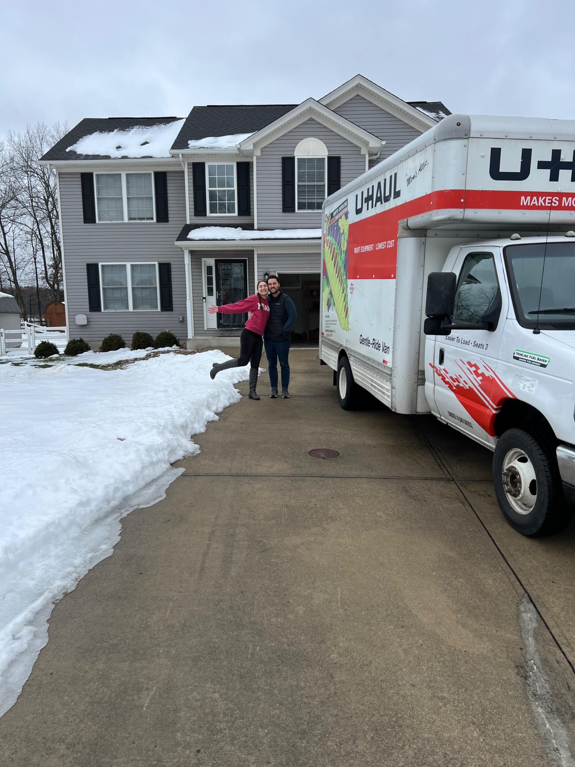 Move In Day to Our New Home in Milford!