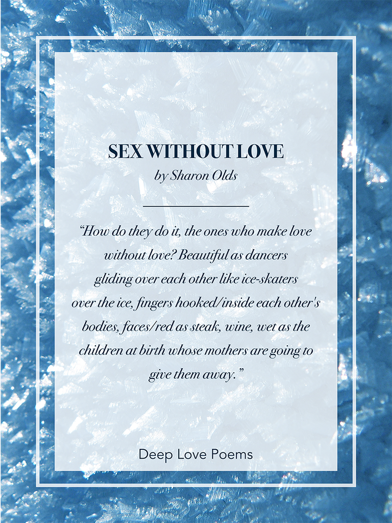 Deep love poems image