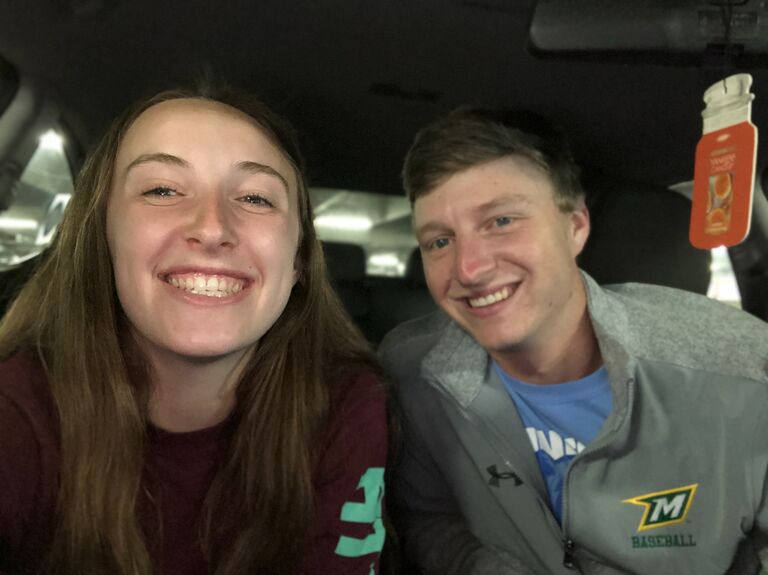Sara and DJ both bonded over their shared love for the Marvel Cinematic Universe. This was taken on their way to go see Avengers: End Game, and yes, many tears were shed during the movie. 