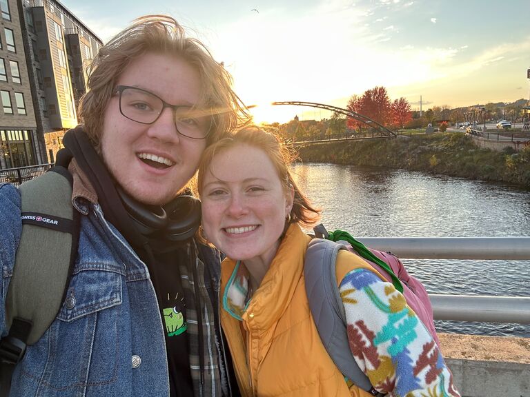 As Laura worked on finishing her bachelors degree at Eau Claire, we continued to date long distance. We missed each other lots, but it was so worth it.