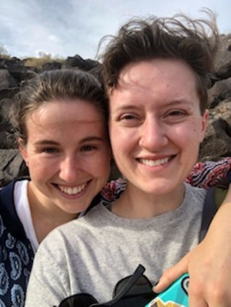 Sara came back to New Mexico for a second visit. 