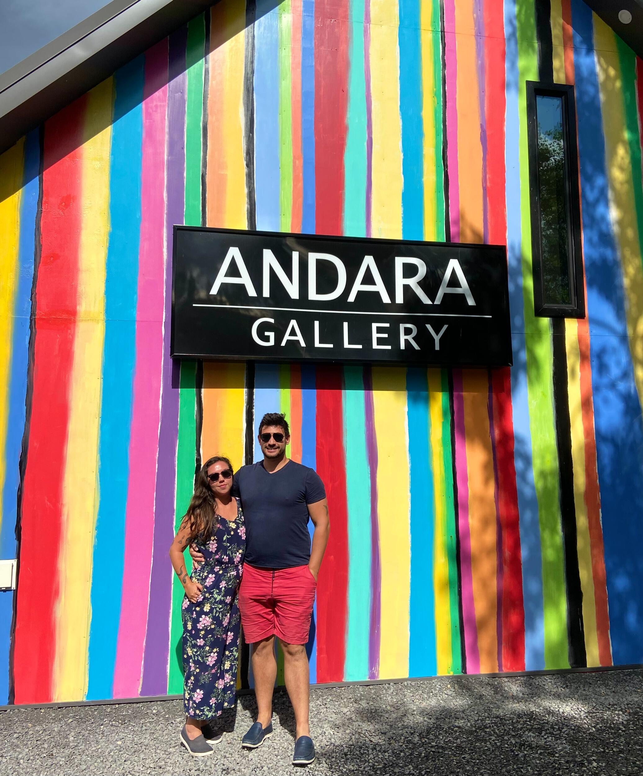 T&A's yearly summer road trips that include visiting local art galleries 