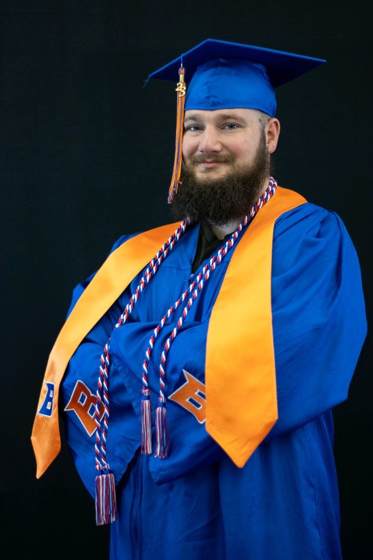 Michael graduated from BSU with his Bachelor's in Kinesiology! 