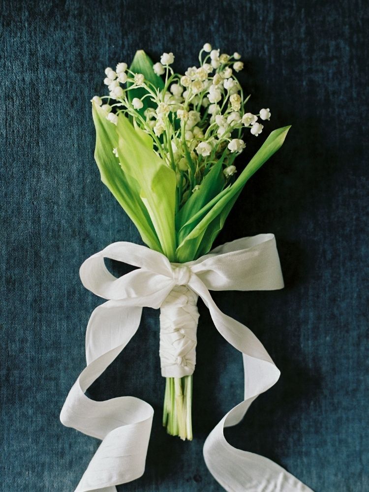 23 Beautiful Lily of the Valley Wedding Bouquets
