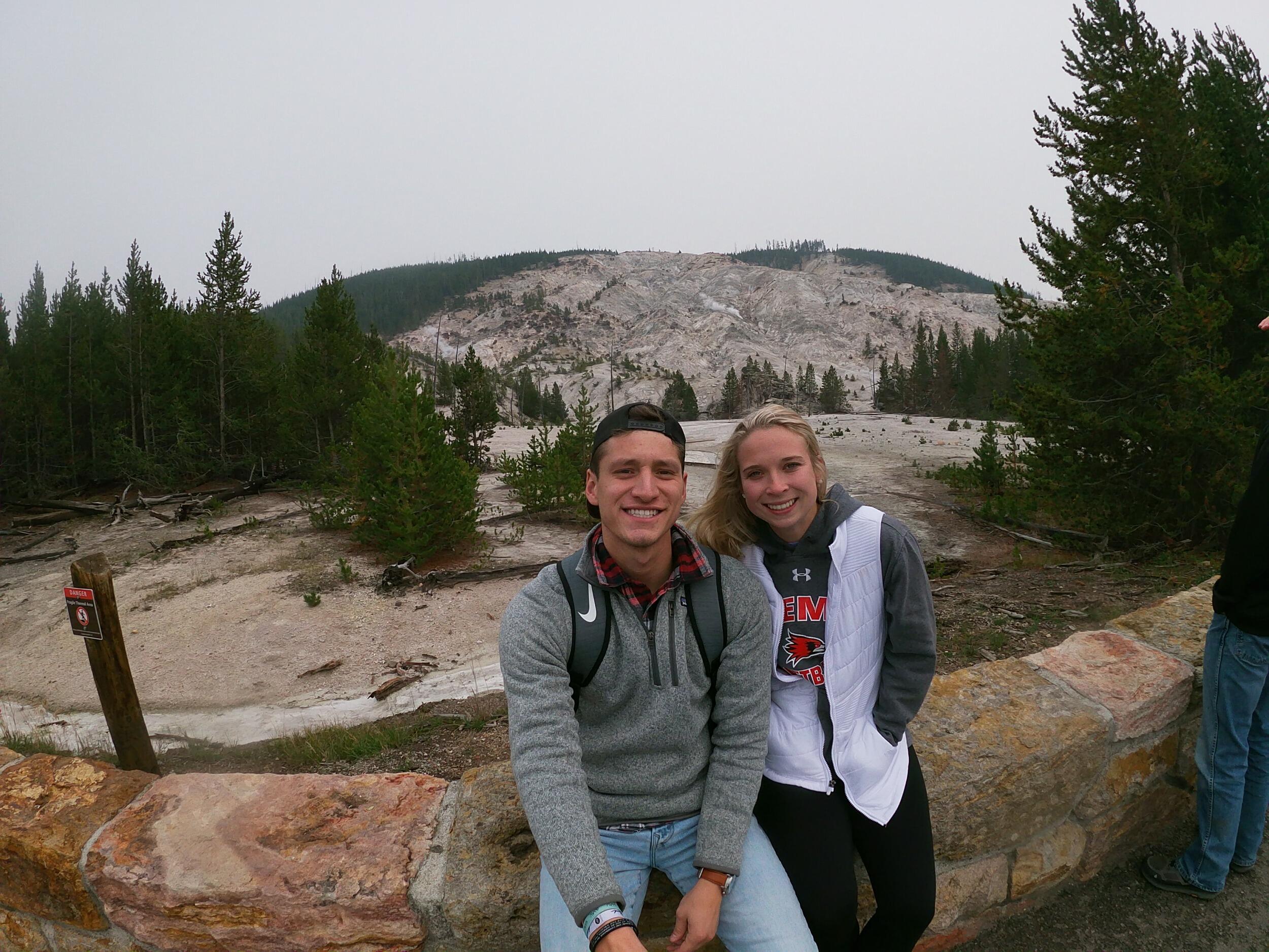 Following the wedding, Niko was invited on family vacation with Madison. Yellowstone National Park was so cool! The best and worst part was camping in 30-degree weather! SO worth it though! 