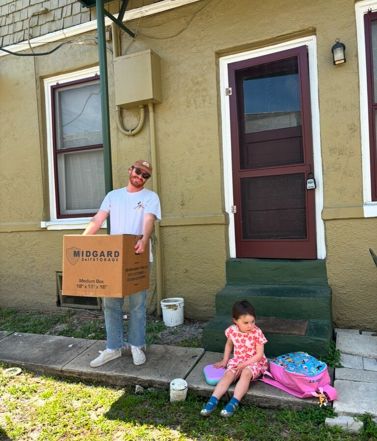 With things getting more and more serious with every passing weekend spent at the playground, running to swim class and VAR Sundays, Robbie and Aisha decided it was time to take the next step and moved in together.