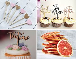 25 Wedding Cupcake Toppers for Extra Personalization