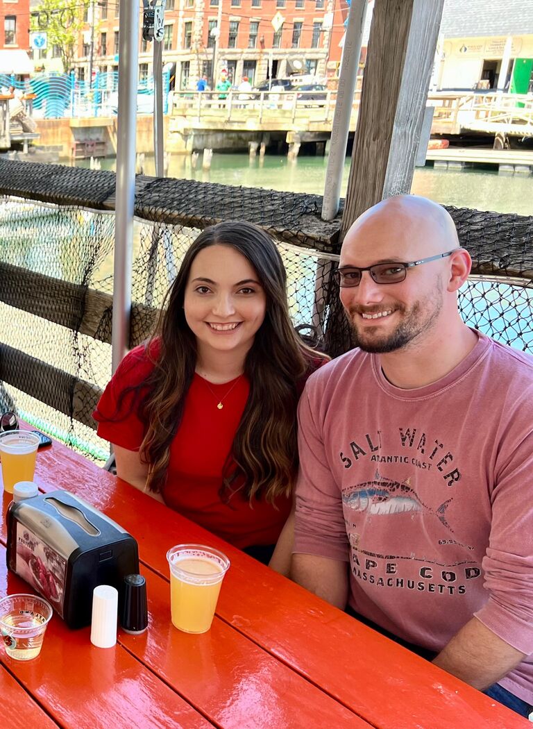 1st trip together in Portland, Maine