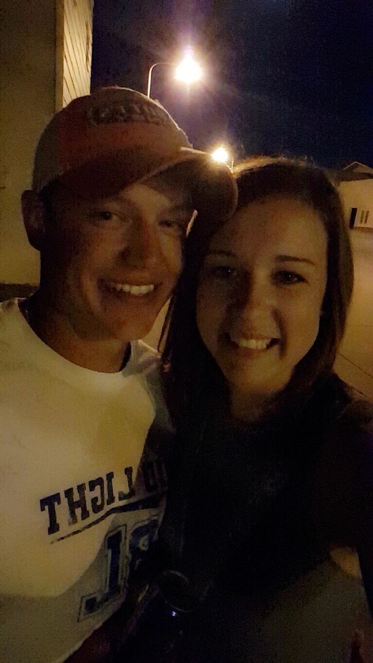 Ethan and Jenna first met at the Puk U Bar in Pukwana.