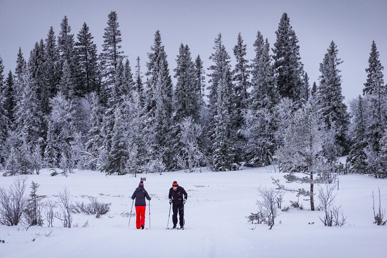 Starting the year in Åre in minus 19! A year of travels and exploring.