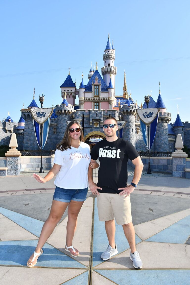 John and Samantha go to California and make sure to stop at Disneyland!