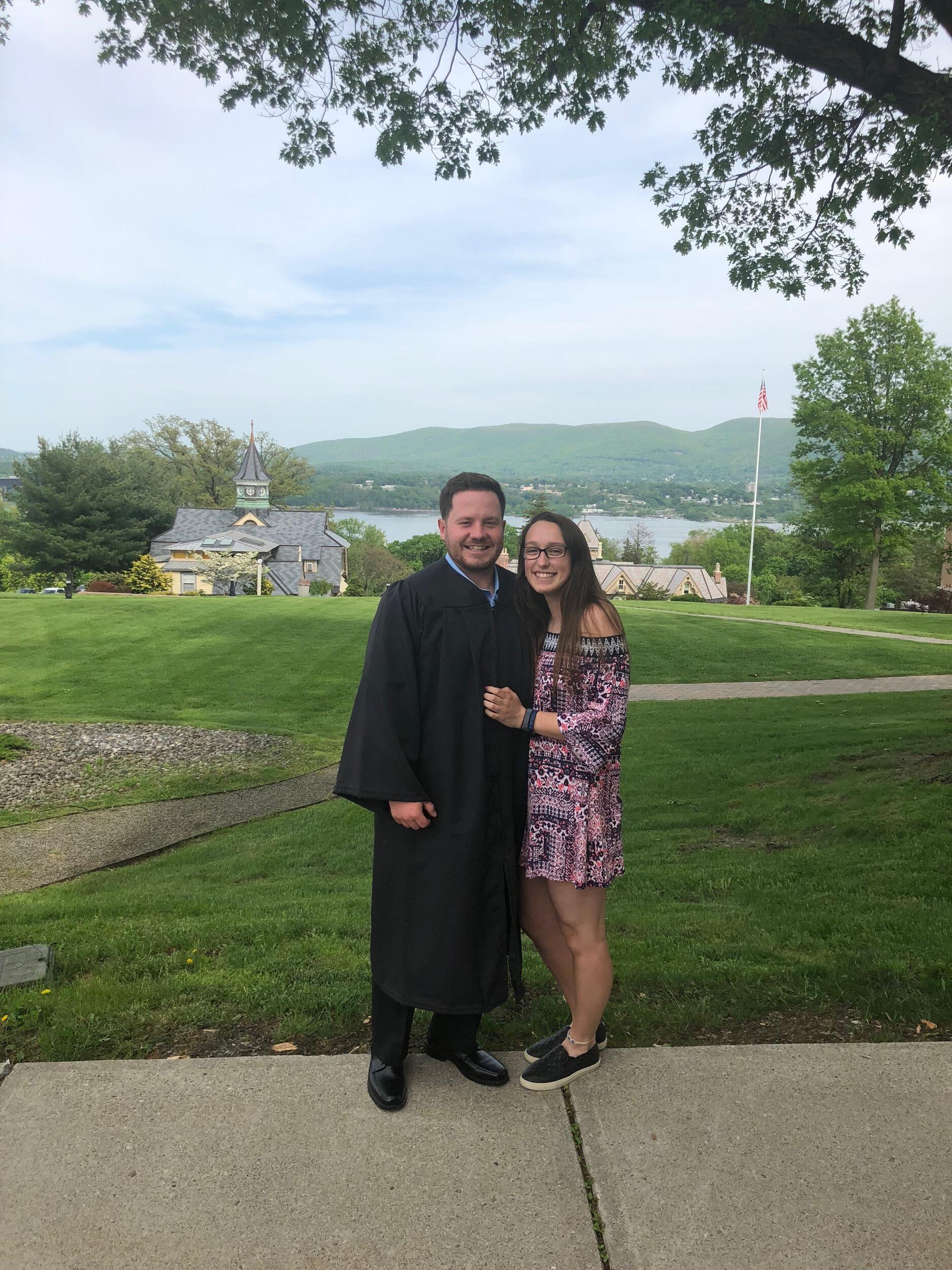 Kevin's college graduation