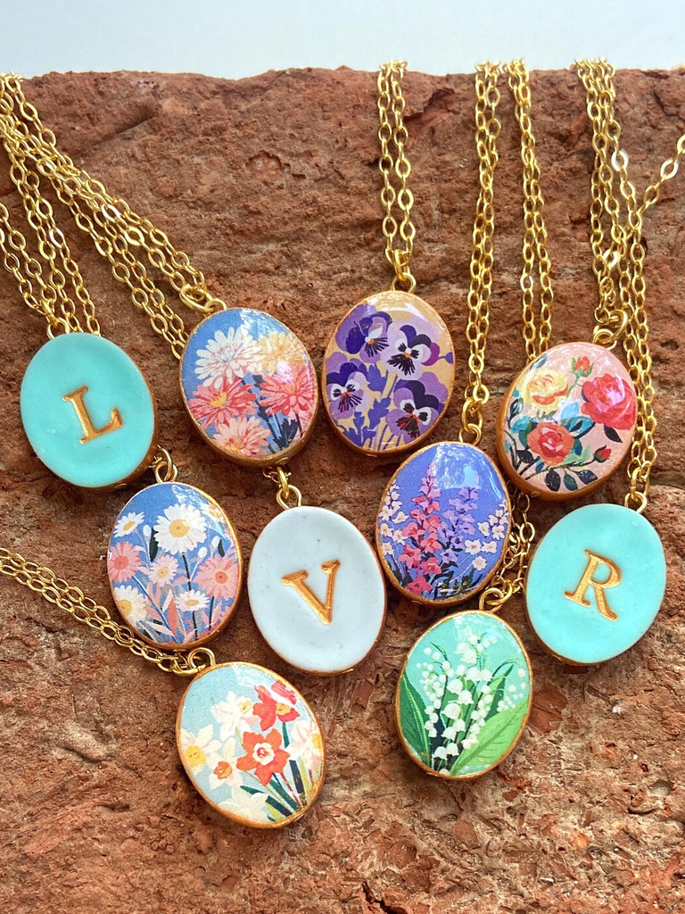 Birth Flower Necklace
