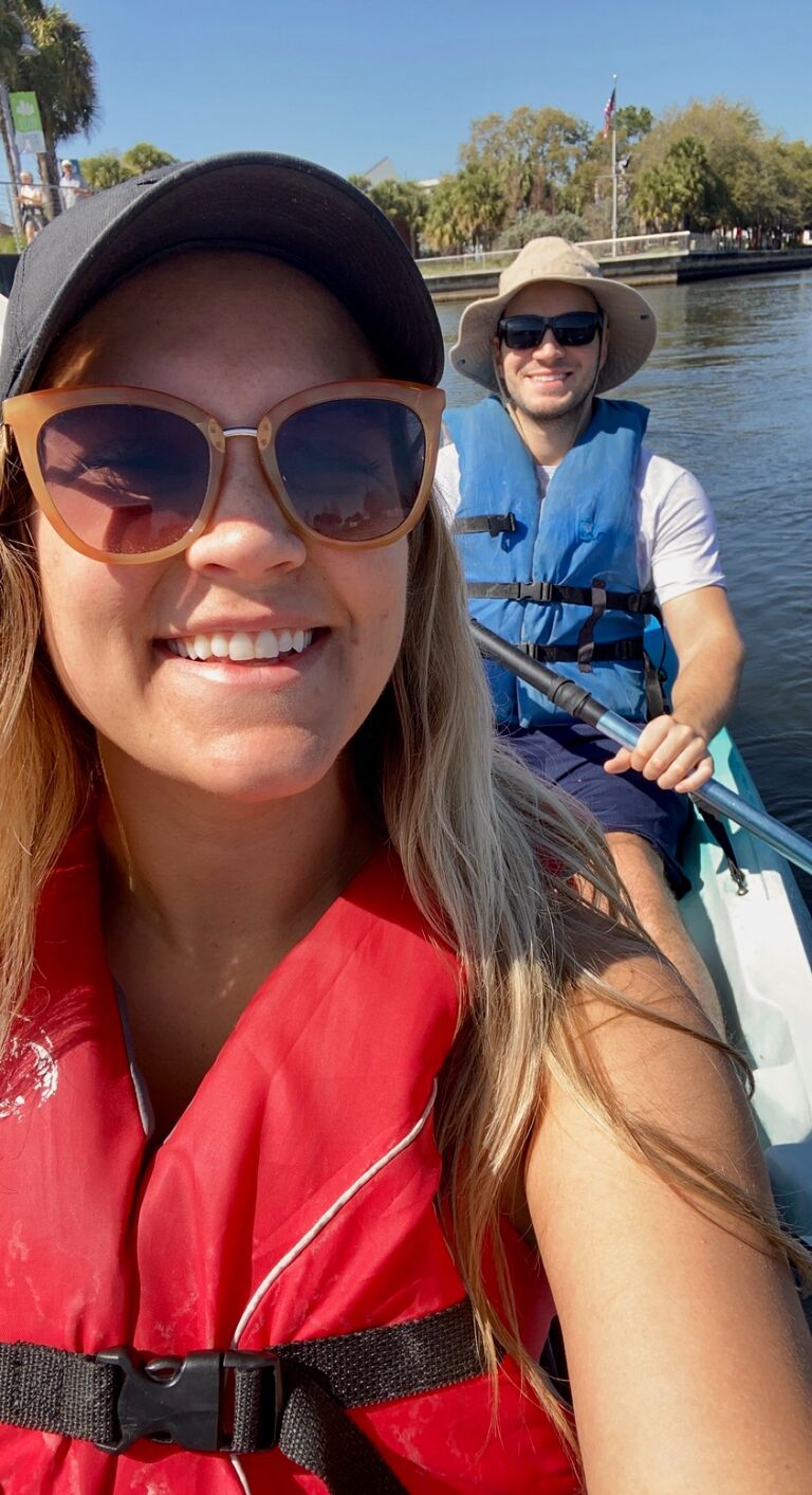 kayaking