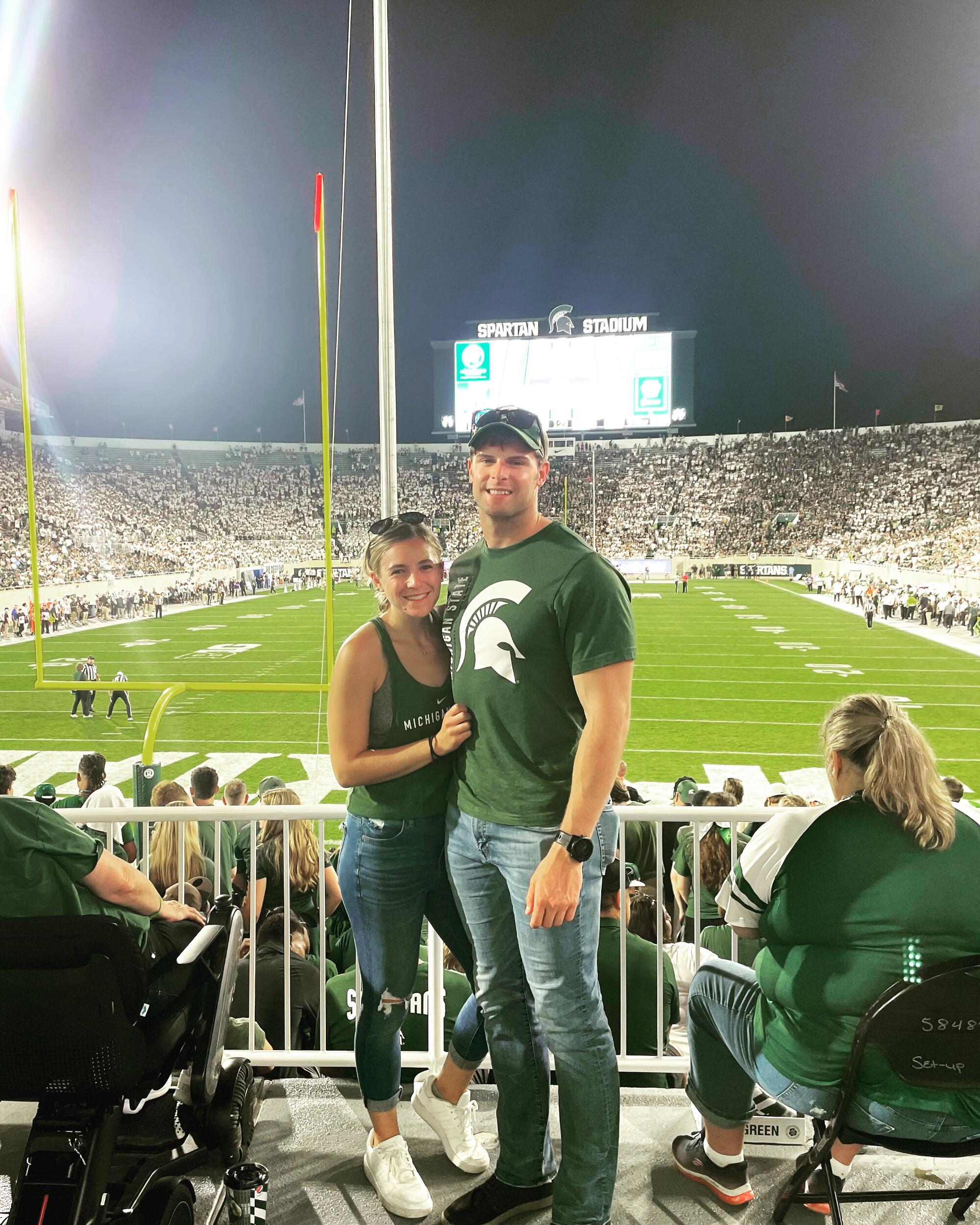 We love a good ole MSU football game