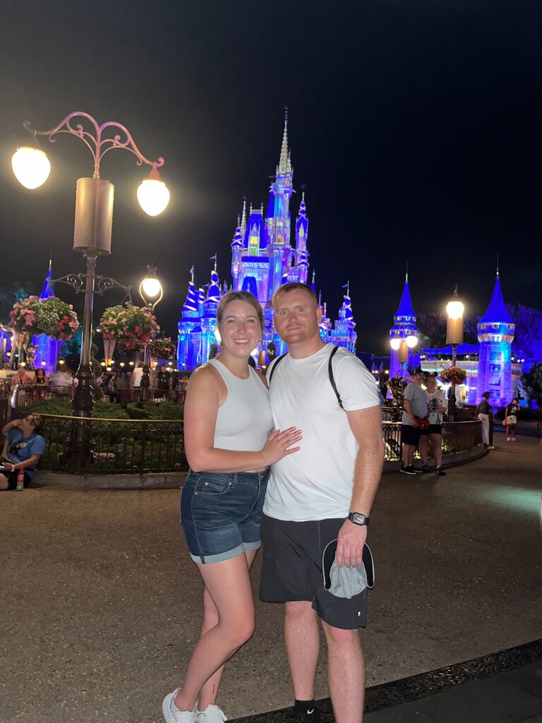 David's first trip to Disney 