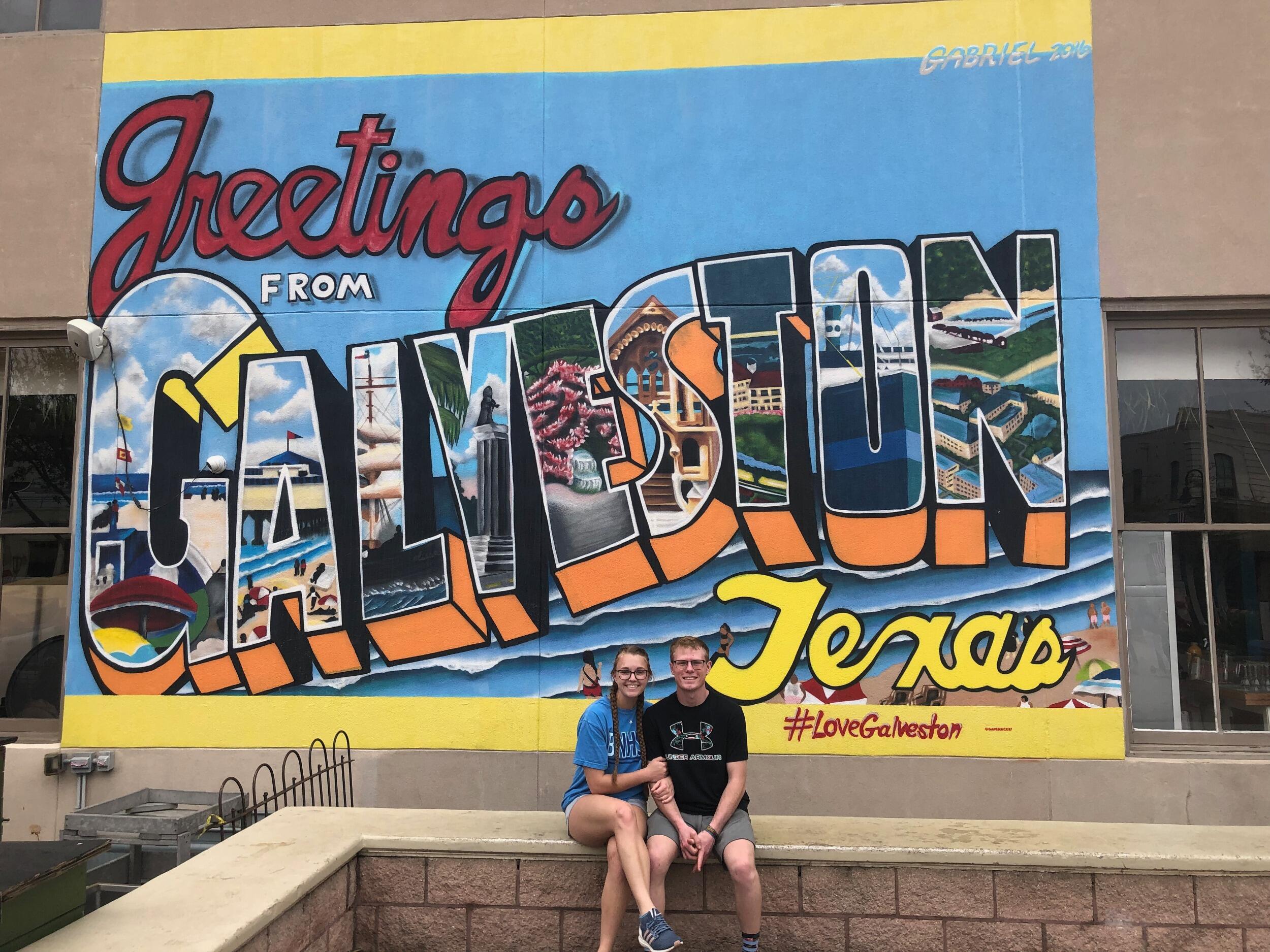 We take our first college spring break down to Texas!
