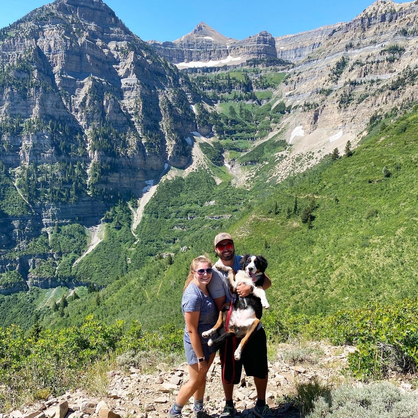 In July of 2020, Hannah went to Utah to work remotely for a month and Jacob drove out with Tikka. Jacob was supposed to stay for one week, that turned into almost a full month of hiking everyday and spending time together