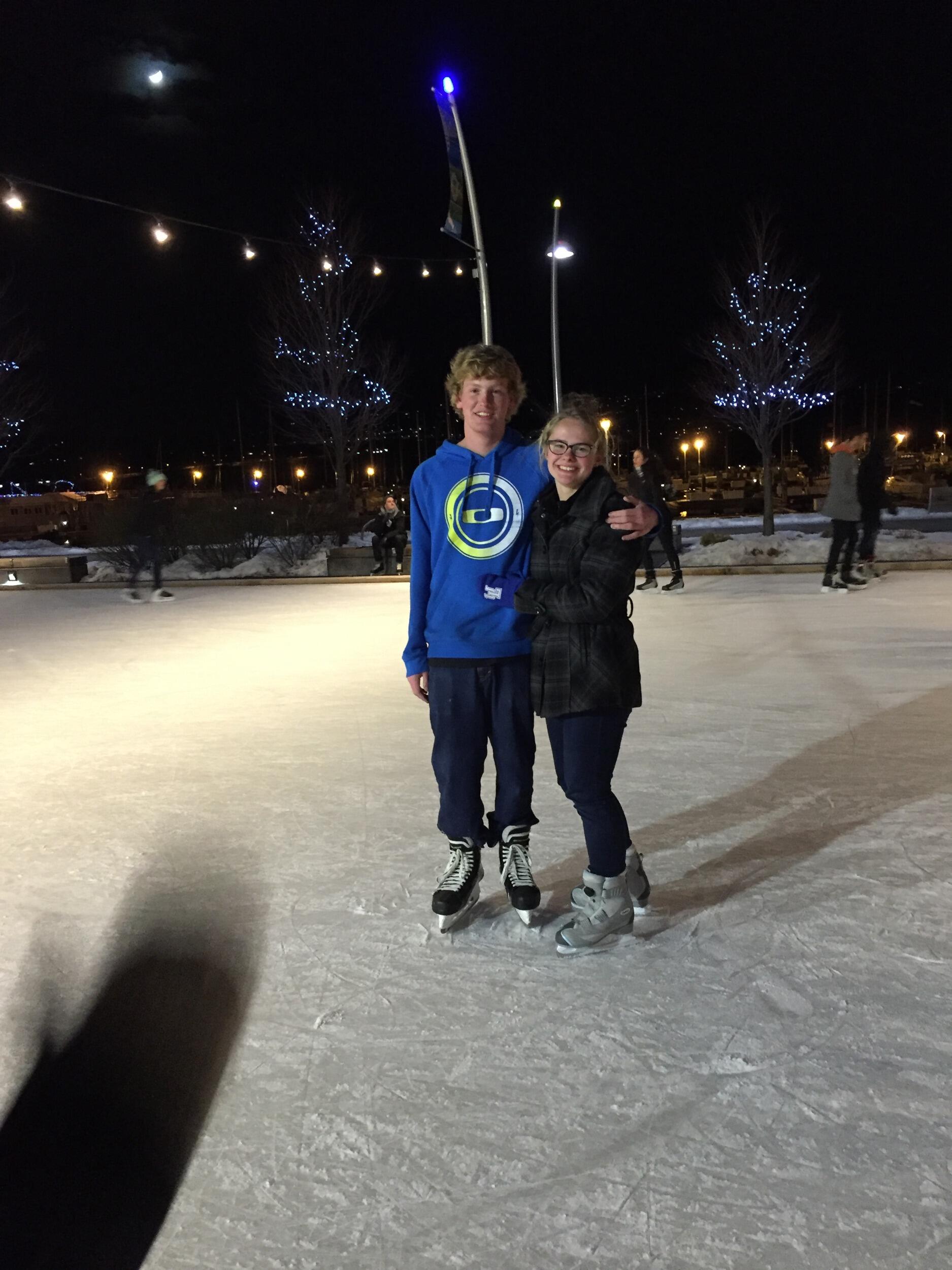 First documented photo of our couple.
