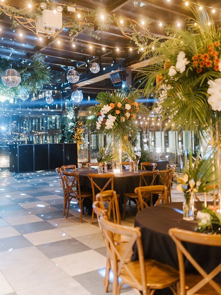 Towering tropical arrangements