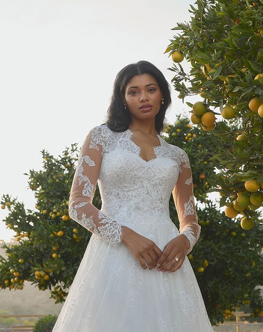 Beloved by Casablanca Bridal BL482-2JKT Persimmon Jacket Wedding Accessory  | The Knot