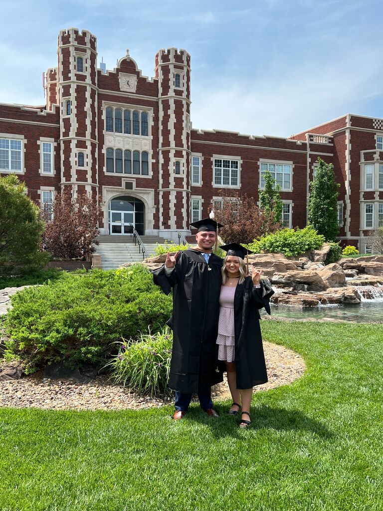 Hailey & Austin's MBA Commencement