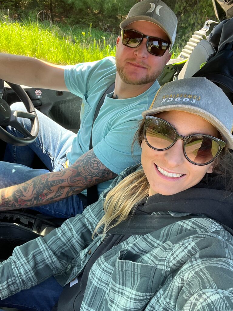 First trip up north with the UTV.