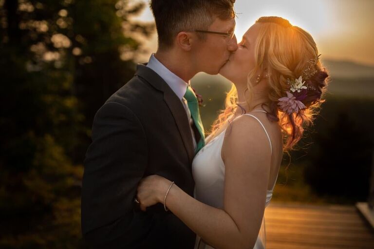 We officially tied the knot on June 10, 2023 in a small ceremony with family, and now we're so excited to celebrate our marriage with our family and friends!