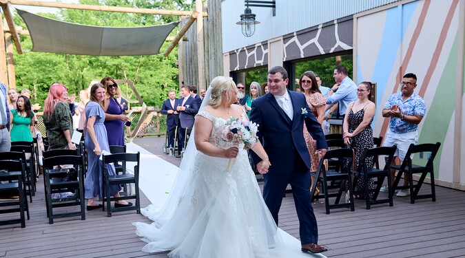 Cincinnati Zoo Wedding Reception