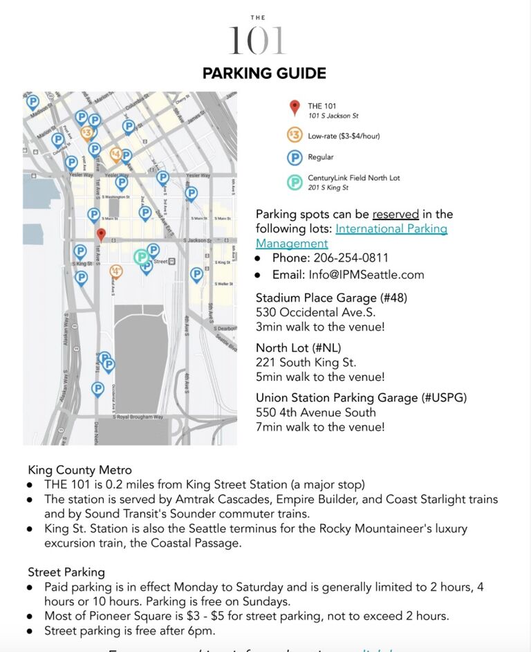 Parking Document 