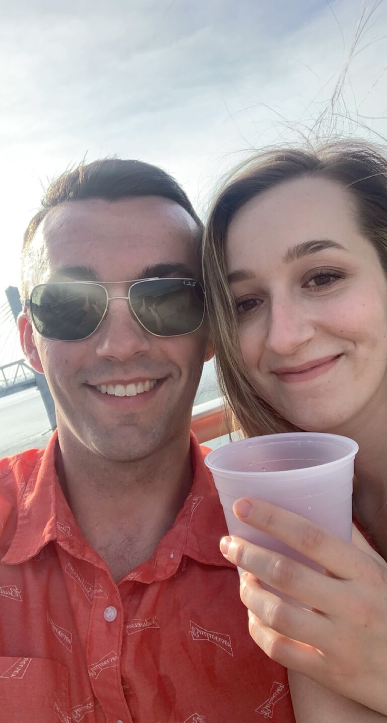 Our first date