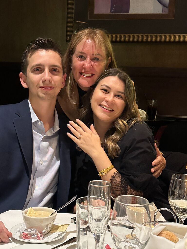 Engagement Night at
Chicago Prime Steakhouse "George's Restaurant"
Schaumburg, IL