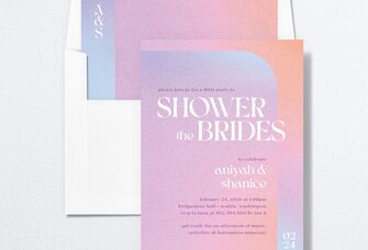 Bridal shower invitation