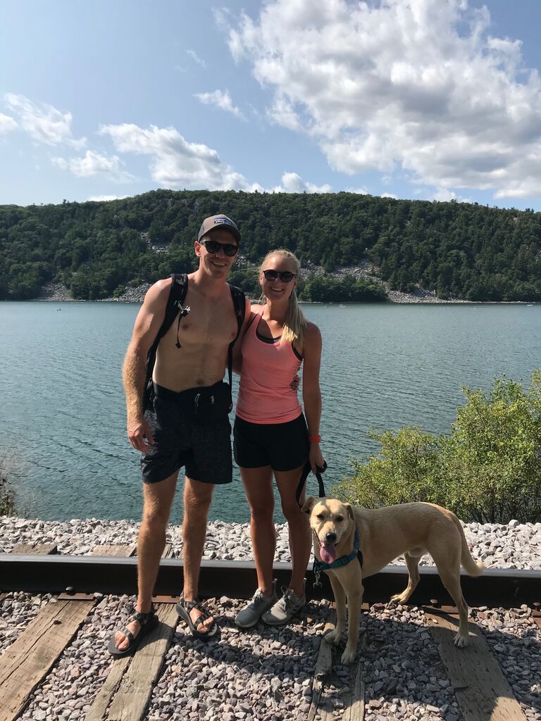 When it came time for Brian to move back to his family in Iowa, Kate asked Brian to stay because she knew their relationship was something special. Brian felt the same way and accepted a job in Kenosha. 