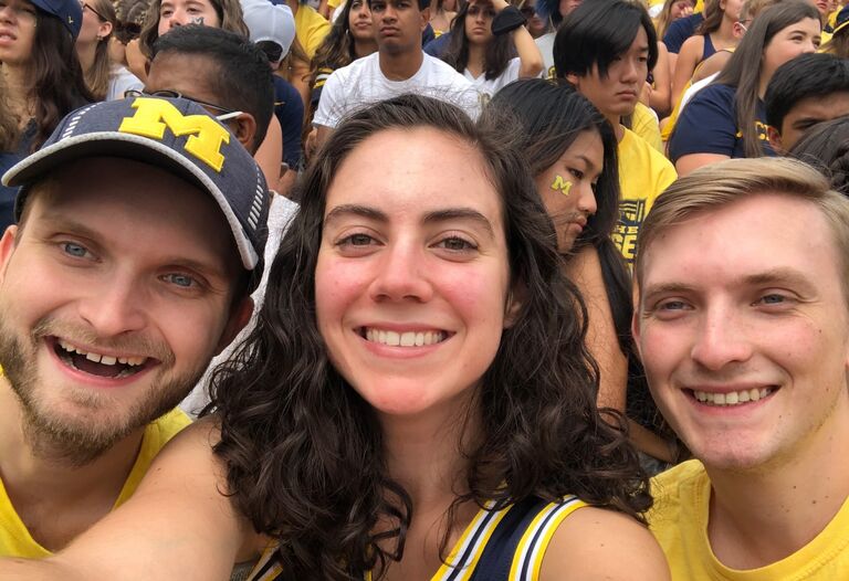One of the best parts of Josh going to Michigan Law was getting season tickets to Michigan Football and Basketball games! We got to be in the stands for some of the greatest years in Michigan Football history, and it started on this day with a game against Western Michigan. Later this fall, Alexa left her corporate PR job to work at the University of Michigan's School of Music, Theatre & Dance Office of Admissions – another one of the best decisions she's ever made!