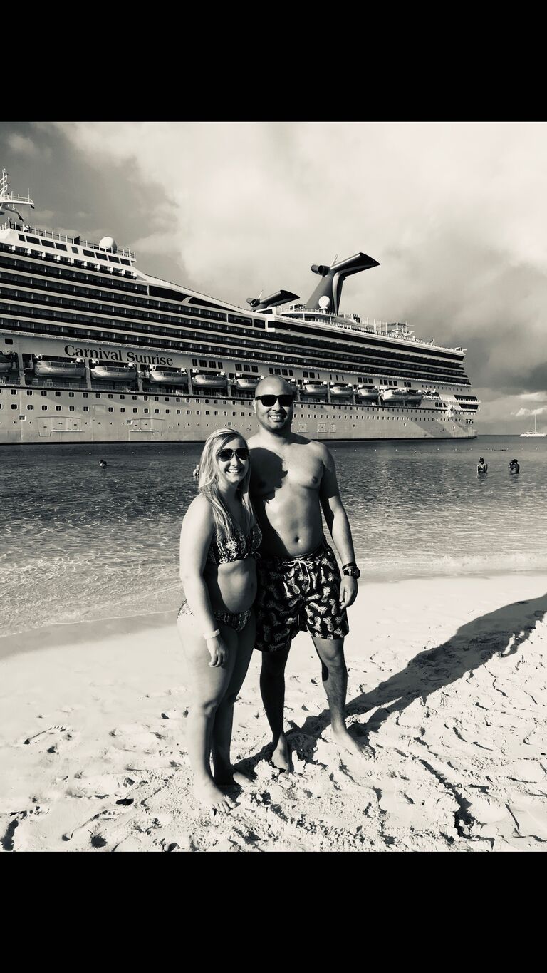 The Grand Turk on Carnival Sunrise. 