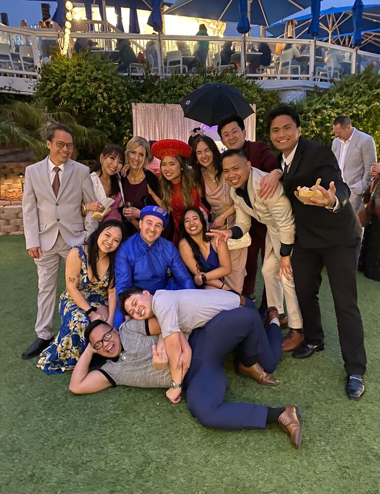 Why so many weddings? Cheers to Holly and Kevin! 