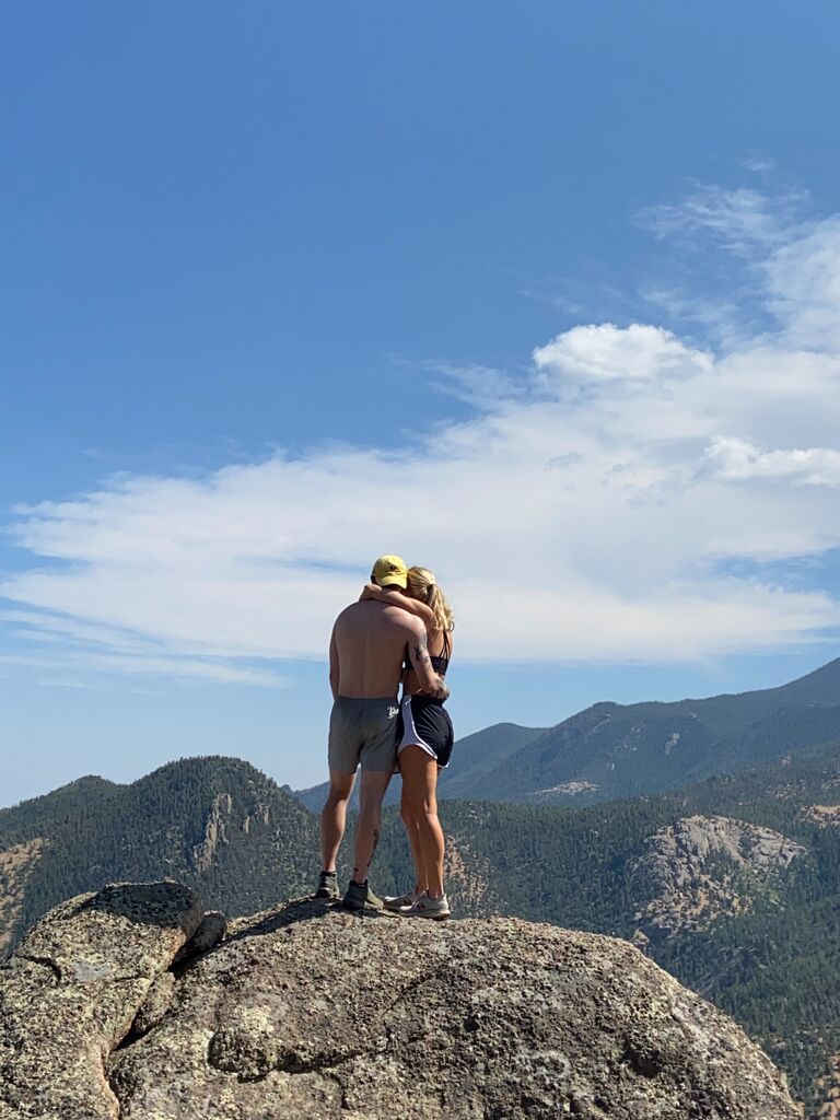 First time hiking the famous incline in Colorado Springs! Saying goodbye before Tristan leaves for deployment.
