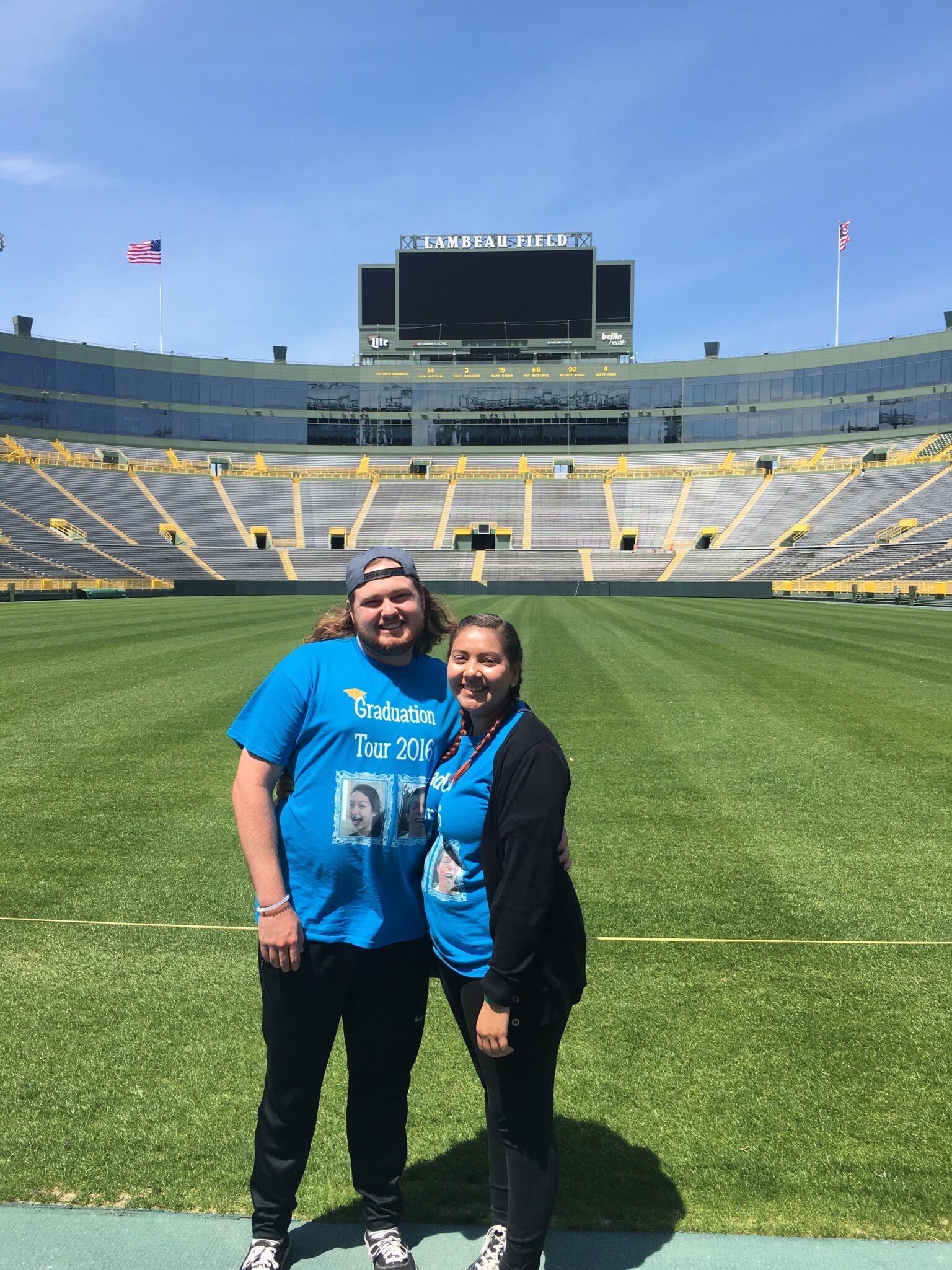 GO PACK GO! - Lambeau Field - Green Bay, WI