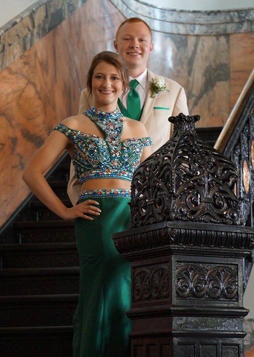 Senior year prom- the year where Erika's feet swelled so bad Collin had to carry her everywhere!