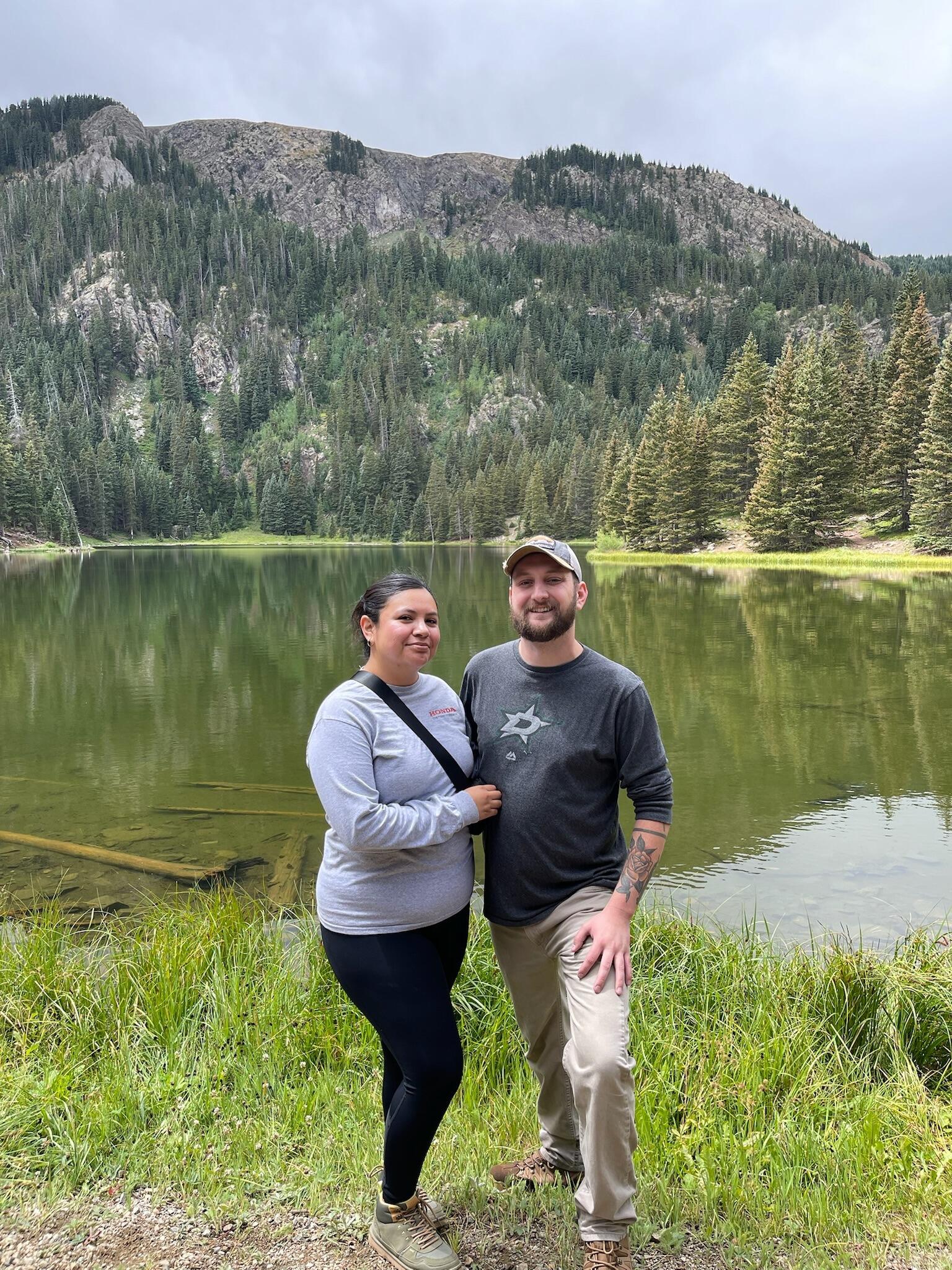 Hiked 4 miles to Middle Fork Lake in Red River!