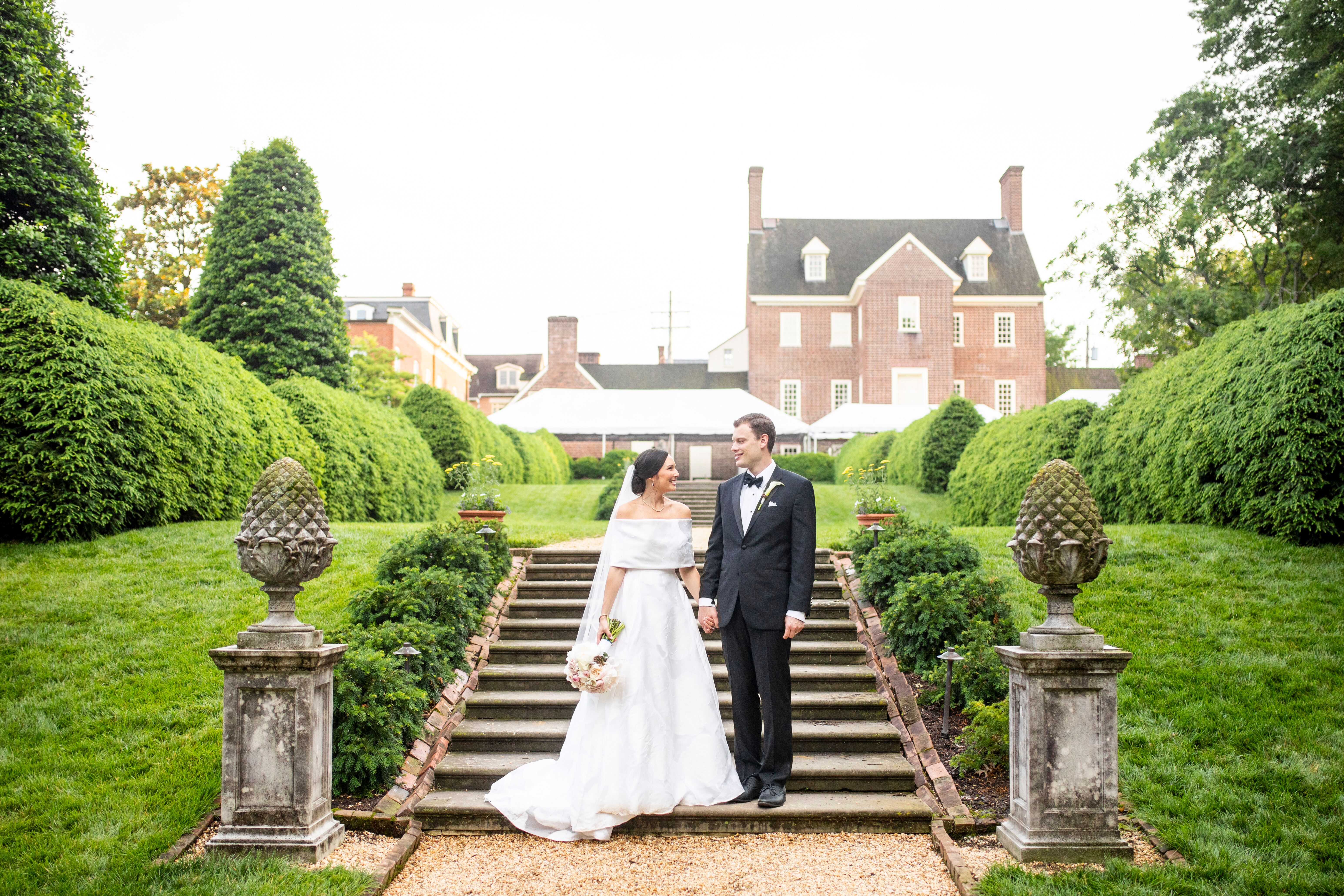 william paca house & garden wedding