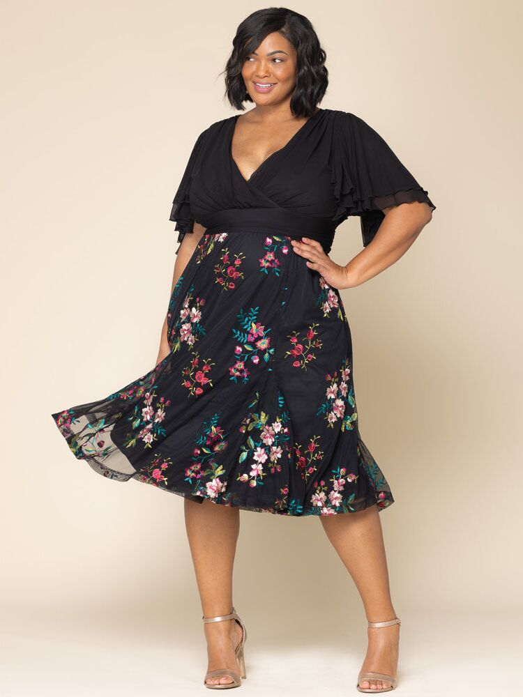 Cocktail outfits with pants plus size best sale