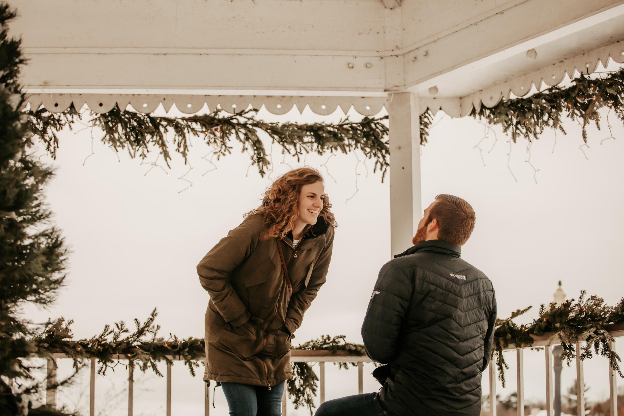 Clay proposed the day after Christmas and Mariah was so surprised!
