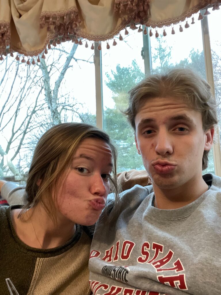 Erica spent Thanksgiving in St. Louis with the Keatings 