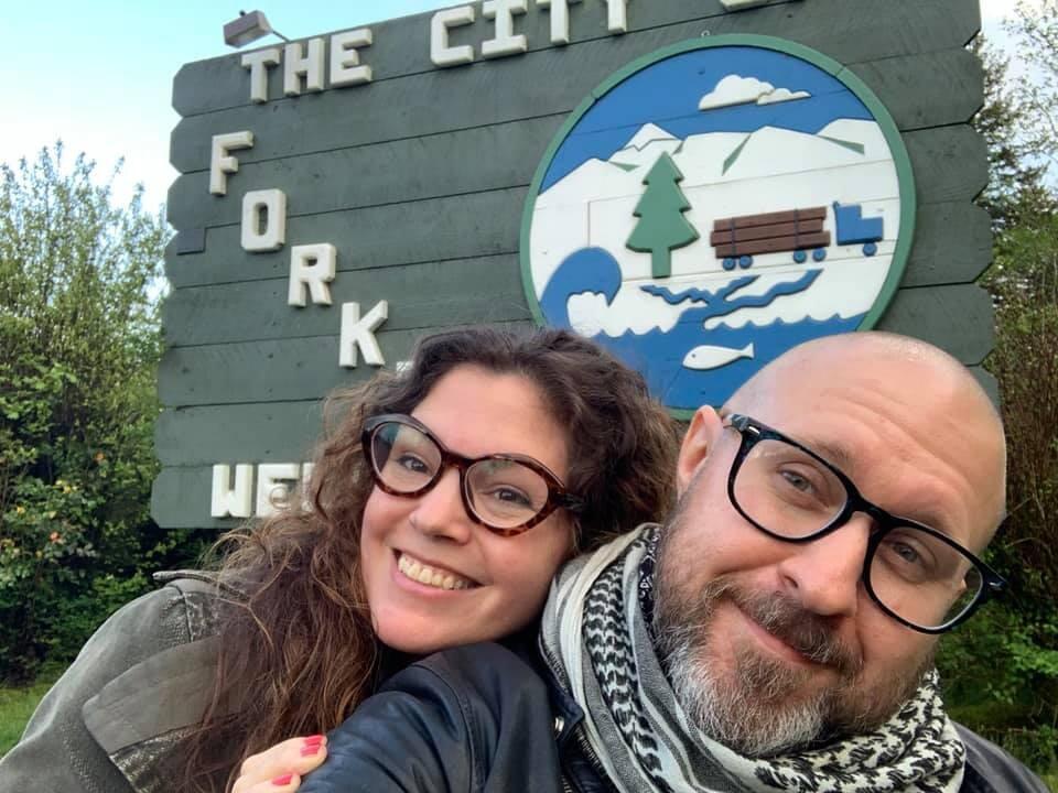 We took a long drive to see Forks, Wa- Setting of the 'Twilight' Series- THERE WERE NO VAMPIRES. OR WEREWOLVES. But we did get to see the Hoh Rainforest.