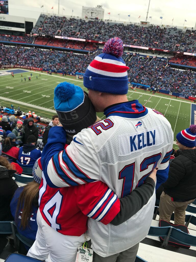 Our first Bill's game!