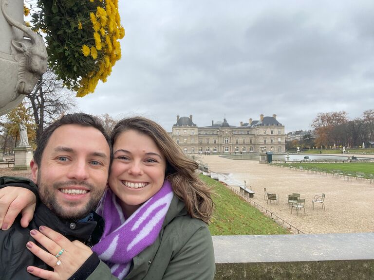 Engagement in Paris!