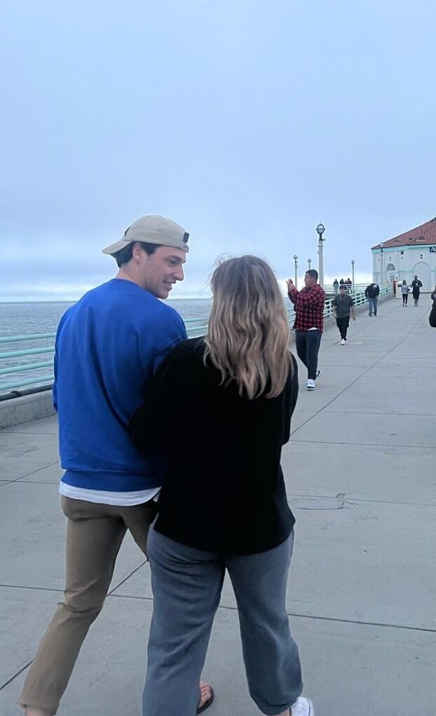 Their first date in Santa Monica after two months of getting to know each other over face time. Also, the TJ asked Chloe to be his GIRLFRIEND :)