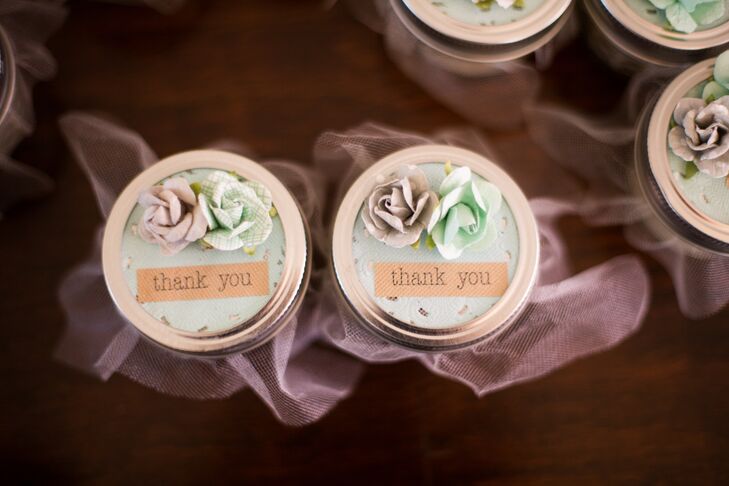 Diy Candle Wedding Favor